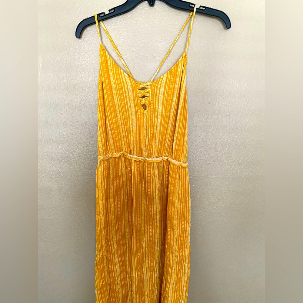 Cute yellow summer dress